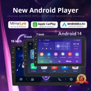 Android Player 10 inch (4GB RAM+32GB) Bluetooth Wireless Carplay Myvi Axia Viva