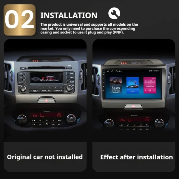 Android Player 10 inch (4GB RAM+32GB) Bluetooth Wireless Carplay Myvi Axia Viva