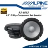 Alpine R-Series Pro 6.5" Hi-Res 2 Way Component Car Speaker Set R2-S652